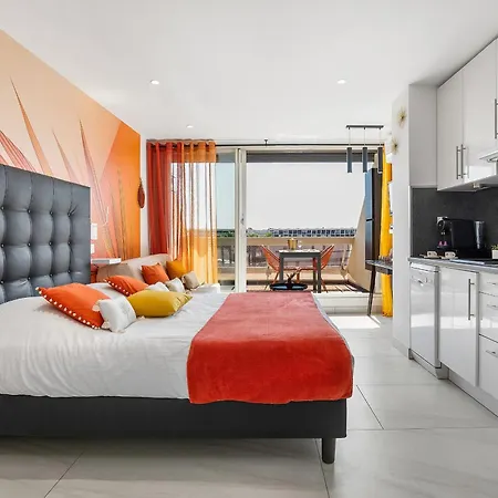 公寓 Will4stay - Vue - Heliopolis - Parking Inclus - Village Naturiste 阿格德