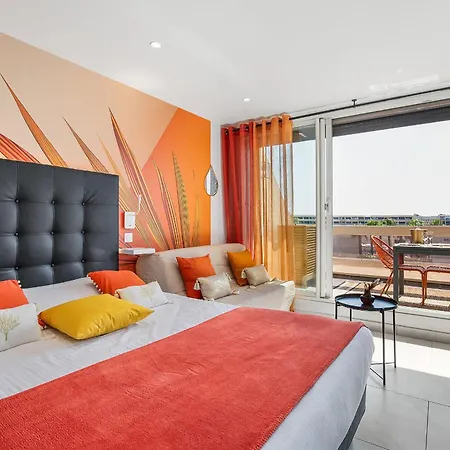 Will4stay - Vue - Heliopolis - Parking Inclus - Village Naturiste Apartman Agde