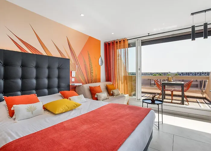 Will4stay - Vue - Heliopolis - Parking Inclus - Village Naturiste Apartman Agde