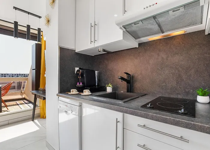 公寓 Will4stay - Vue - Heliopolis - Parking Inclus - Village Naturiste *